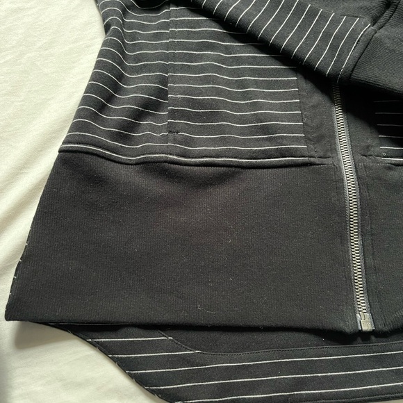 CABI Sprint Striped Jacket Sweatshirt SZ S - Picture 7 of 9